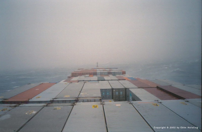 storm i nordlige Stillehav